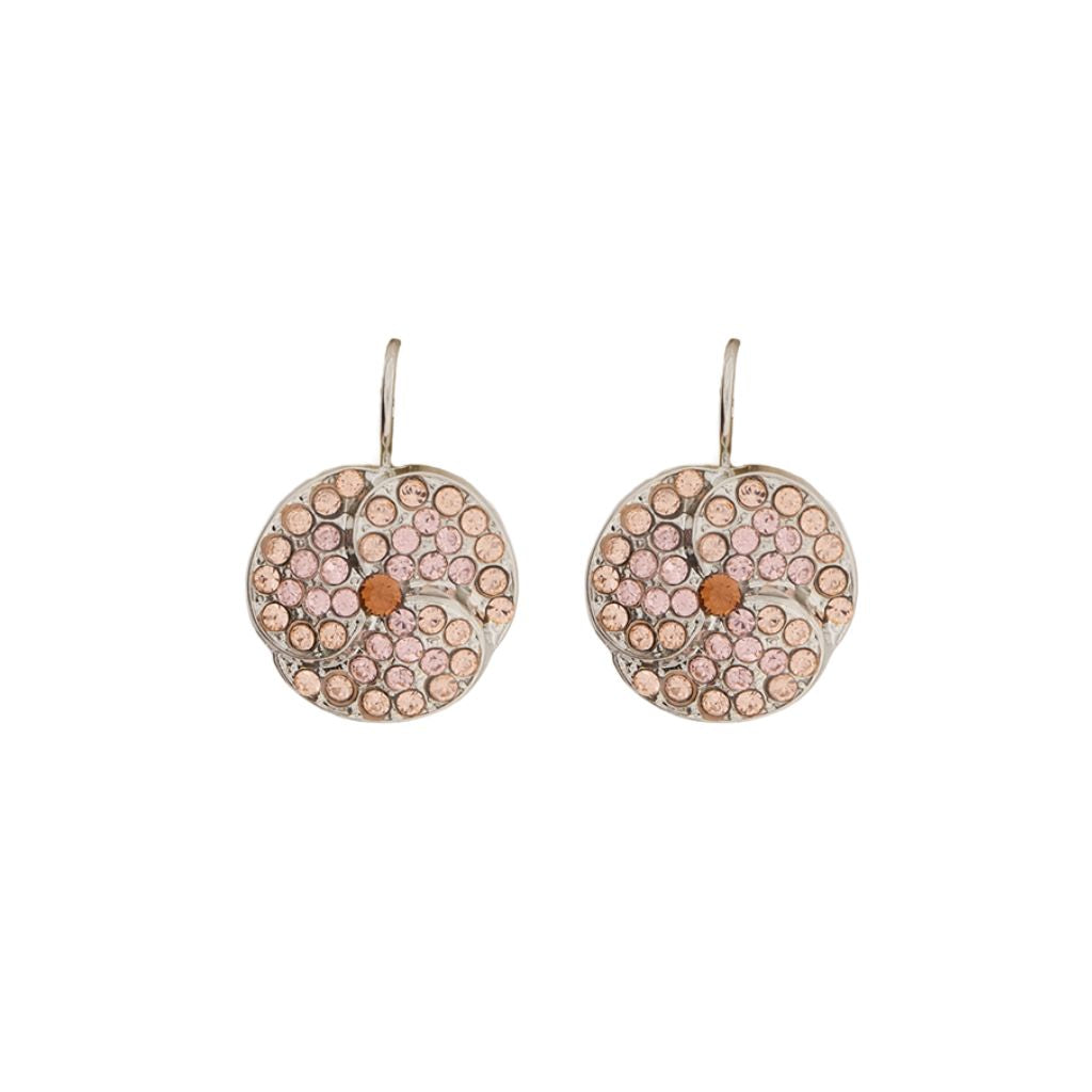 Extra Luxurious Spiral Earrings in "Amaretto" *Custom*