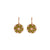 Swirl Pavé Post Earrings in "Olive Garnish" *Custom*