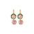 Double Stone Earrings in "Lavender Mist" *Custom*