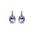 Oval Leverback Earrings in "Clear" *Custom*