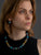 Large Rosette Necklace in "Vineyard Veranda" *Custom*