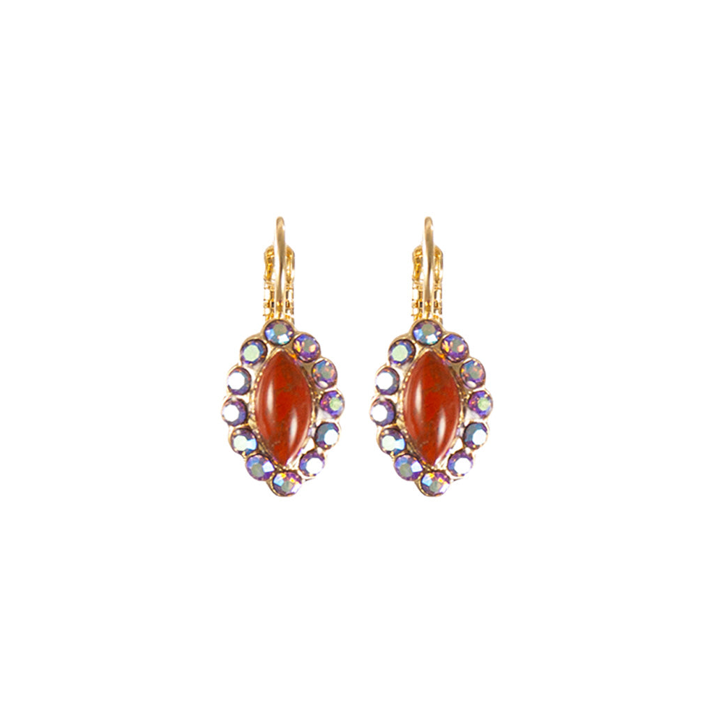 Marquise Halo Earrings in "Cello Solo" *Custom*