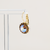 Large Halo Earrings in "Cello Solo" - Yellow Gold