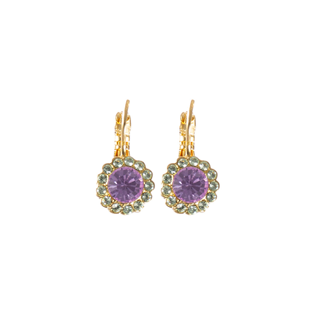 Medium Rosette Earrings in "Lavender Mist" *Custom*