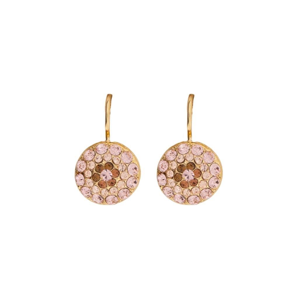 Pavé Earrings in "Amaretto" *Custom*