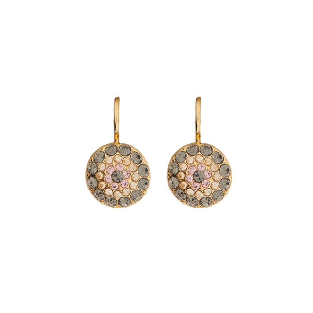 Pavé Earrings in "Champagne Kisses" *Custom*