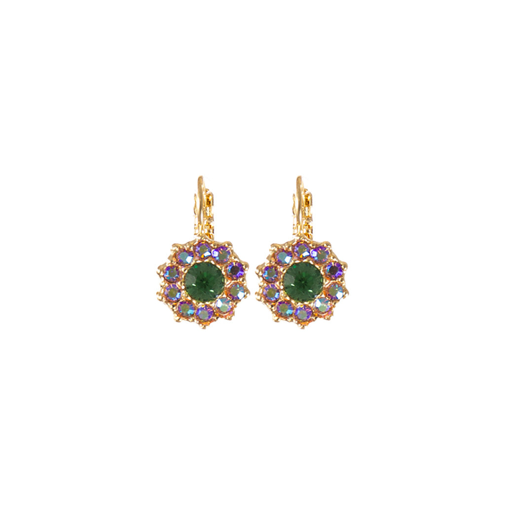Large Rosette Earrings in "Lavender Mist" *Custom*