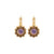 Large Rosette Earrings in "Cello Solo" *Custom*