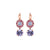 Pavé and Round Earrings in "Happy Hour" (Choose Your Plating)
