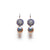 Pavé and Round Earrings in "Sand Bar" *Custom*