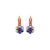 Petite Flower Earrings in "Festival" - Rose Gold
