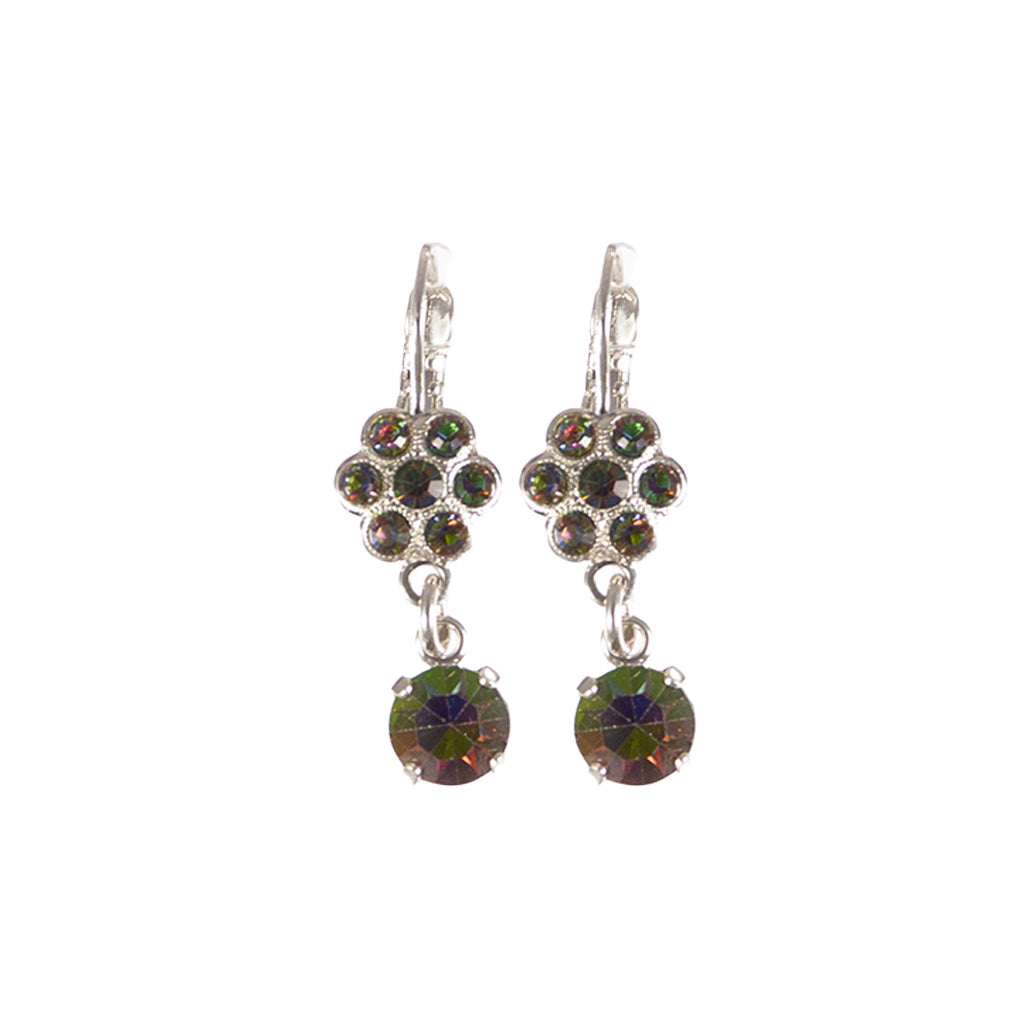 Medium Floret Dangle Earrings in "Twilight Serenade" *Custom*
