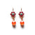 Petite Flower Dangle Earrings in "Coral Cove" *Custom*