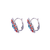 Extra Luxurious Blossom Earrings in "Kaleidoscope" - Rhodium