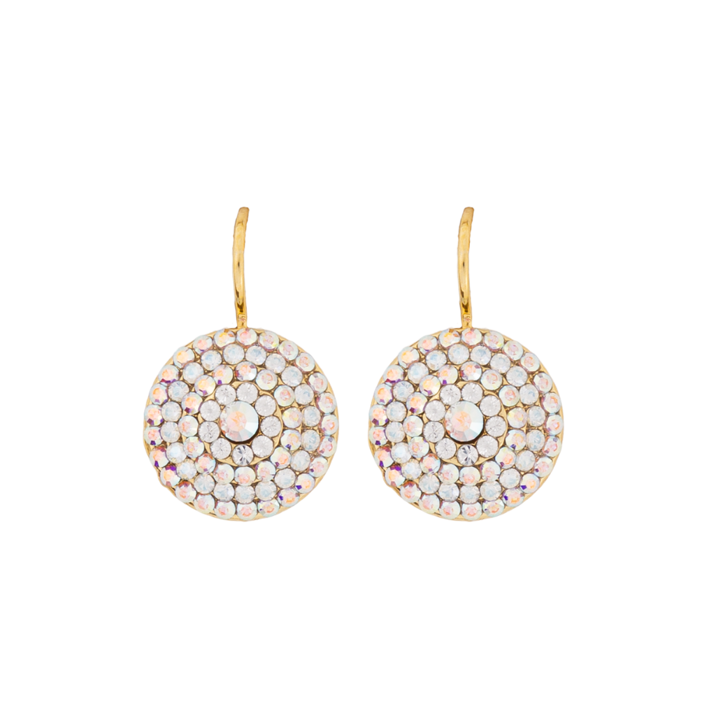 Extra Luxurious Pavé Leverback Earrings in "Winds of Change" *Custom*