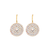 Extra Luxurious Pavé Leverback Earrings in "Winds of Change" *Custom*