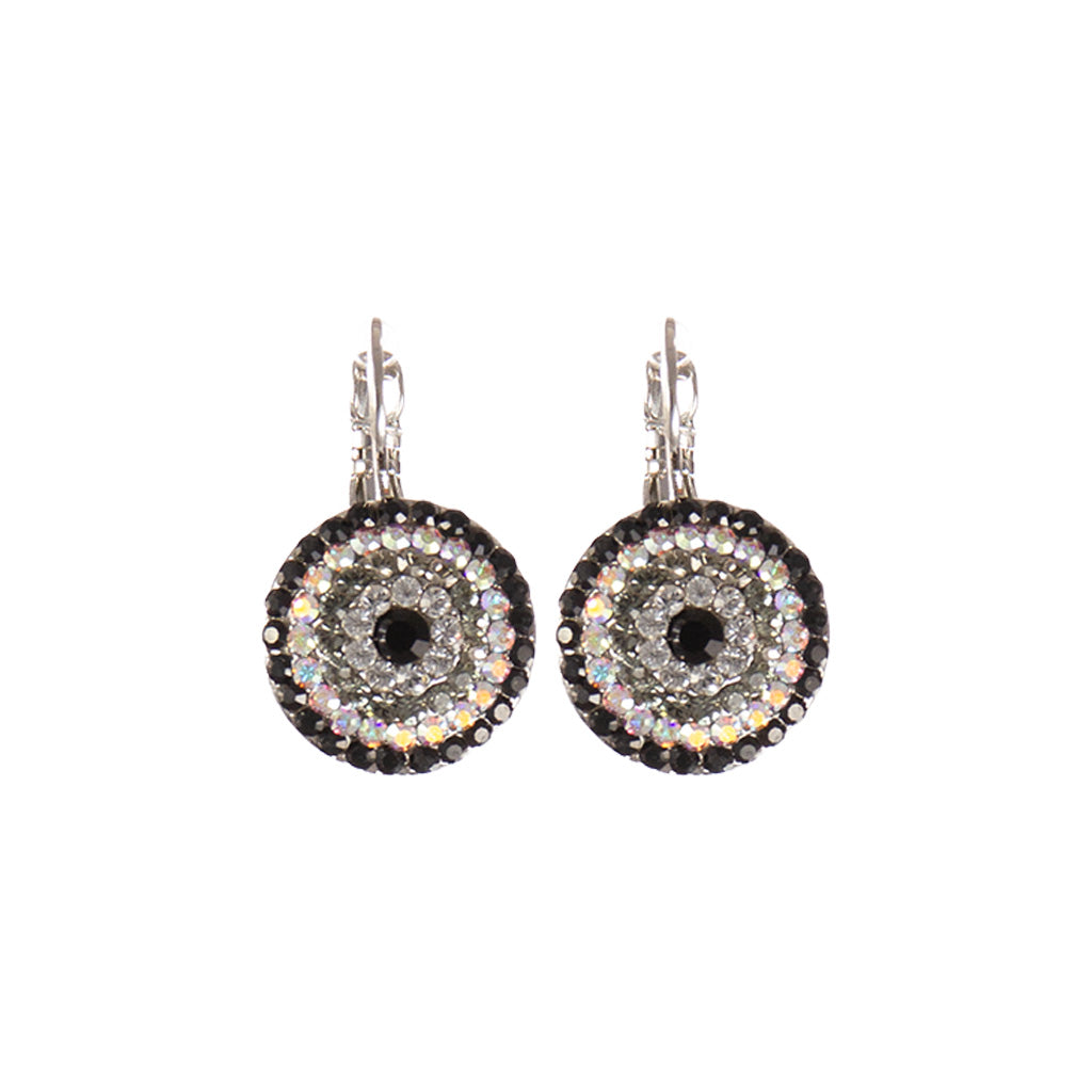 Extra Luxurious Pavé Earrings in "Obsidian Shores" *Custom*