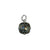 Cushion Cut Charm -Choose Your Color- Rhodium