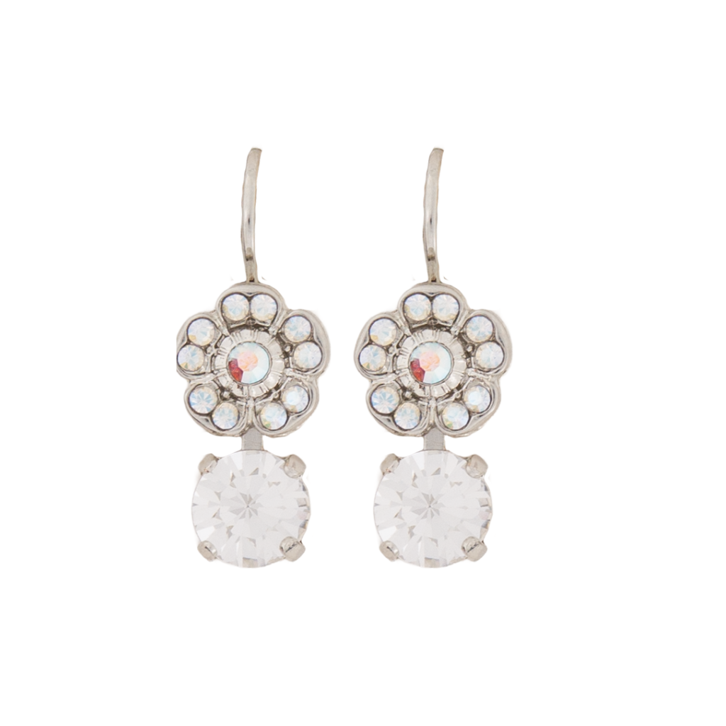 Cosmos Drop Earrings in "Polka-Dot Bikini" *Custom*