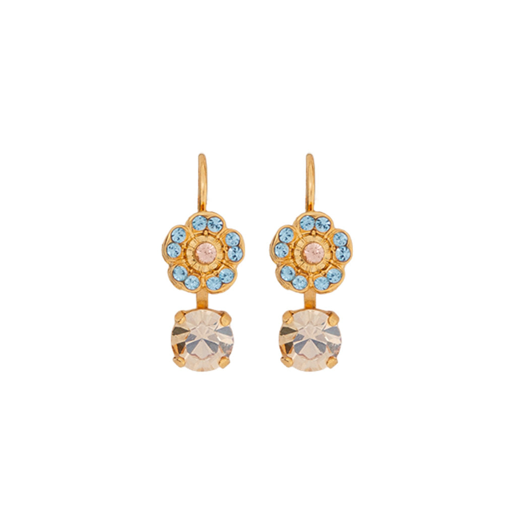 Cosmos Drop Earrings in "First Toast" *Custom*