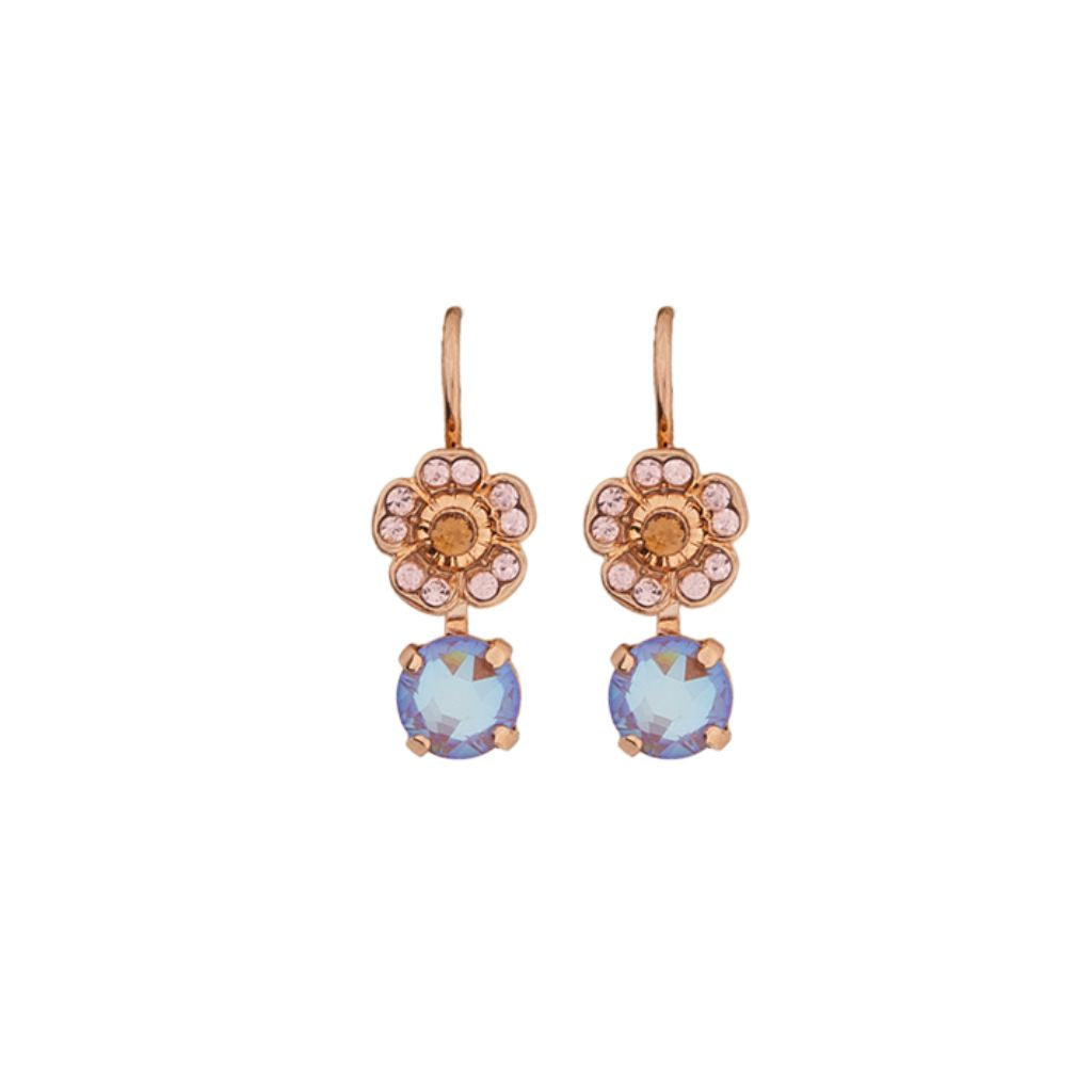 Cosmos Drop Earrings in "Amaretto" *Custom*