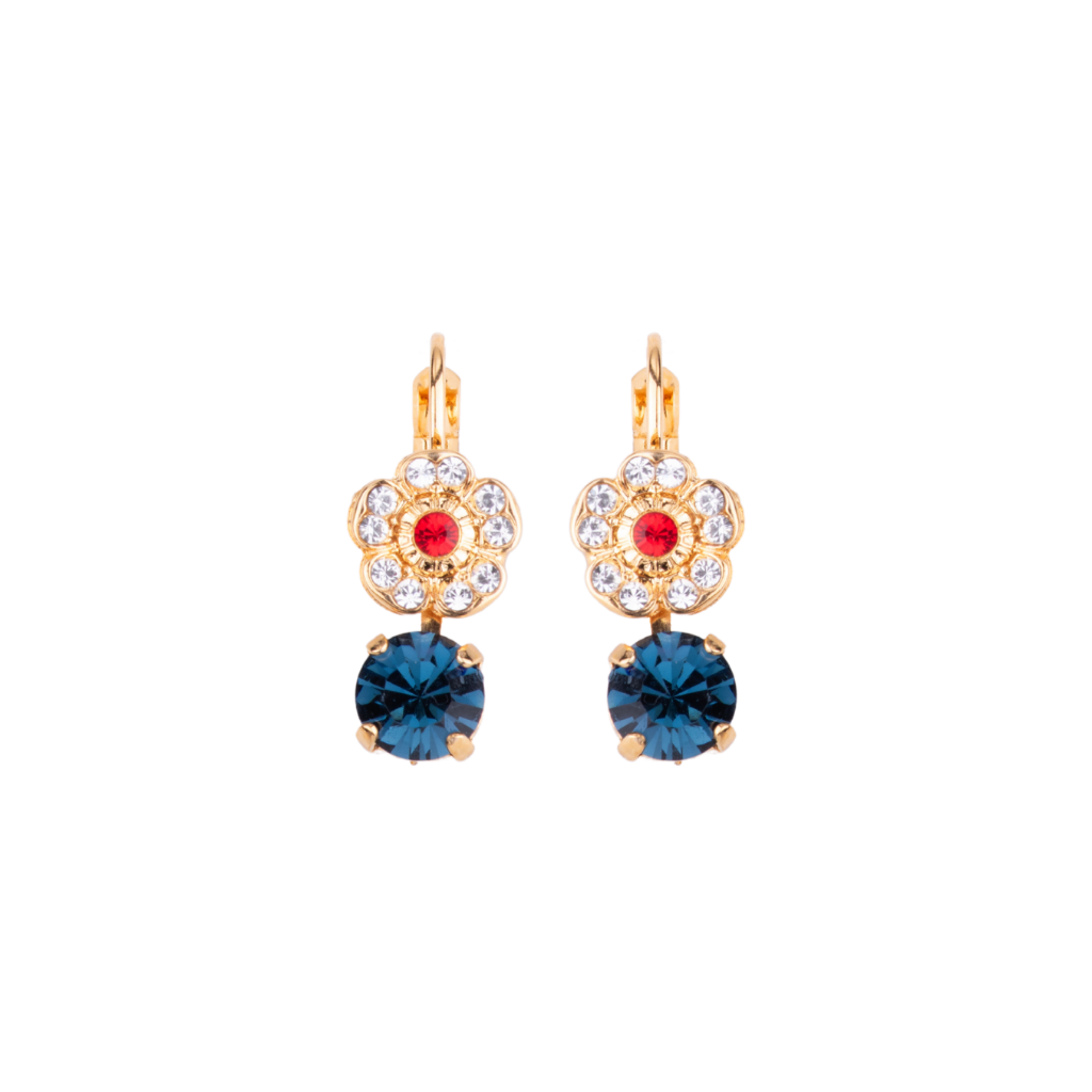 Cosmos Drop Earrings in "Americana" *Custom*
