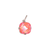 Cushion Cut Charm -Choose Your Color- Rhodium