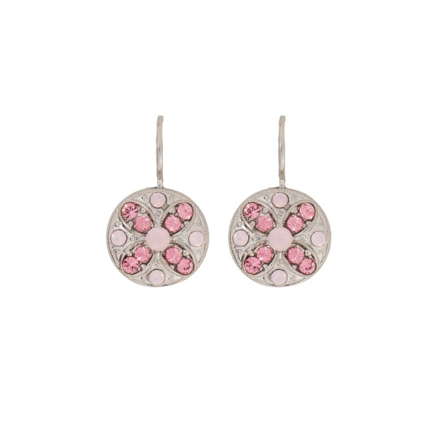 Wallflower Earrings in "Flamingo" *Custom*