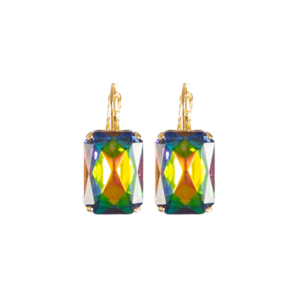 Extra-Luxurious Emerald Earrings in "Vitral Medium" *Custom*