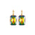 Extra-Luxurious Emerald Earrings in "Vitral Medium" *Custom*