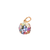 Large Round Charm -Choose Your Color- Yellow Gold