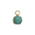 Large Round Charm -Choose Your Color- Yellow Gold