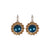 Extra Luxurious Rosette Earrings in "Indigo Hour" *Custom*