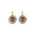 Extra Luxurious Rosette Earrings in "Cello Solo" *Custom*