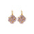 Extra Luxurious Quatrefoil Earrings in "Cello Solo" *Custom*