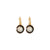 Small Pavé Earrings in "Obsidian Shores" *Custom*
