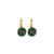 Small Pavé Earrings in "The Green Room" *Custom*