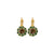 Medium Flower Earrings in "The Green Room" *Custom*