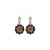 Medium Flower Earrings in "Velvet Encore" *Custom*