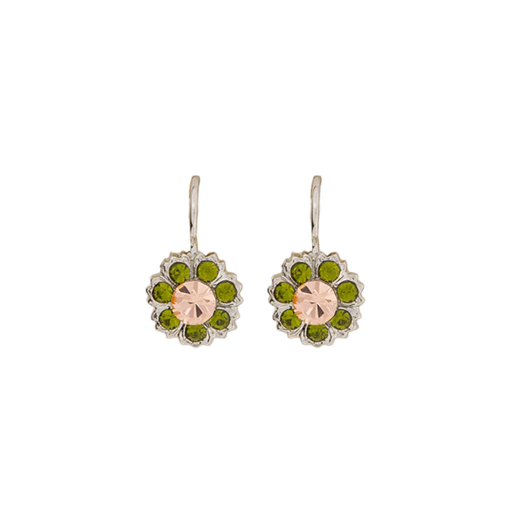 Medium Blossom Earrings in "Olive Garnish" *Custom*