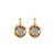 Medium Hexagon Cluster Earrings in "Cello Solo" *Custom*