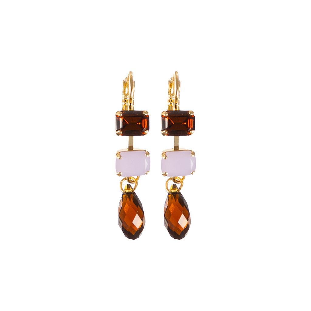 Petite Emerald Earrings in "Cello Solo" *Custom*