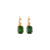 Petite Emerald Earrings in "Green Tourmaline" *Custom*