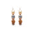 Medium Three Stone Earrings in "Sand Bar" *Custom*