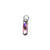 Long Oval Charm -Choose Your Color- Rhodium and Rose Gold