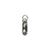 Long Oval Charm -Choose Your Color- Rhodium and Rose Gold