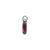 Long Oval Charm -Choose Your Color- Rhodium and Rose Gold