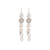 Small Dangle Cosmos Earrings "Winds of Change" *Custom*