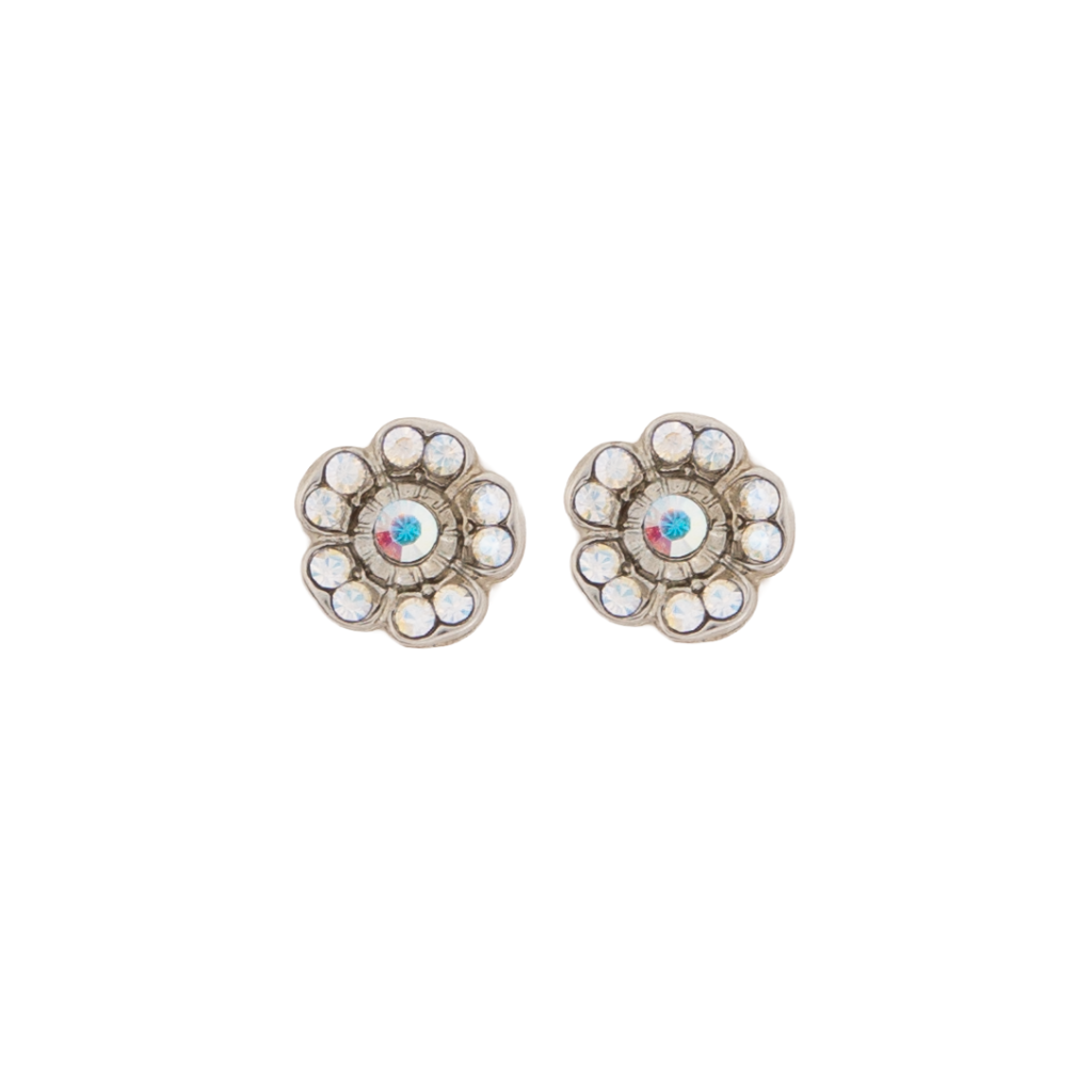 Petite Cosmos Leverback Earrings in "On A Clear Day" *Custom*