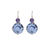 Extra Luxurious Double Stone Earrings in "Lavender Fields" *Custom*
